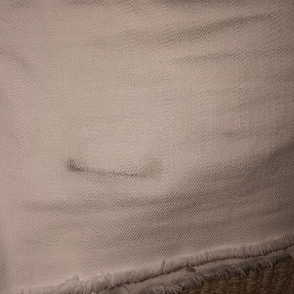 White Jean Shorts - Picture 5 of 5